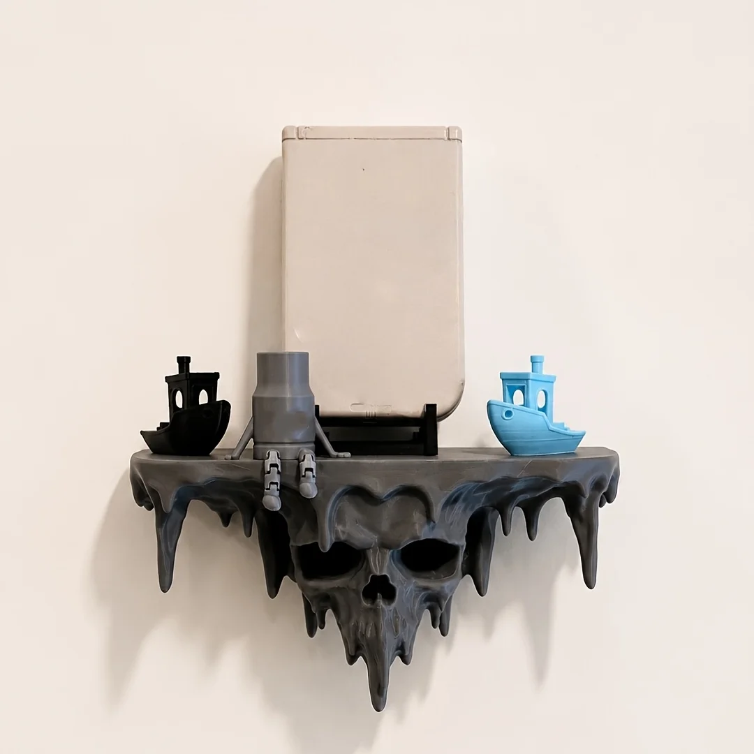 3D Printing Drawing - Nova Prateleira Flutuante de Parede em