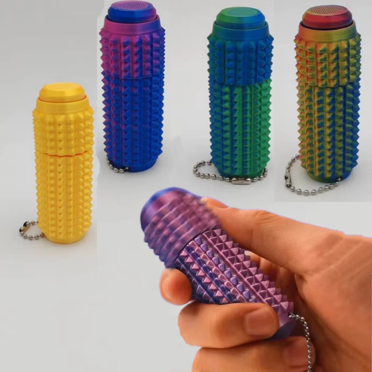 3D Printing Fidget Toys - Brinquedo Fidget Divertido com Botão Clicável