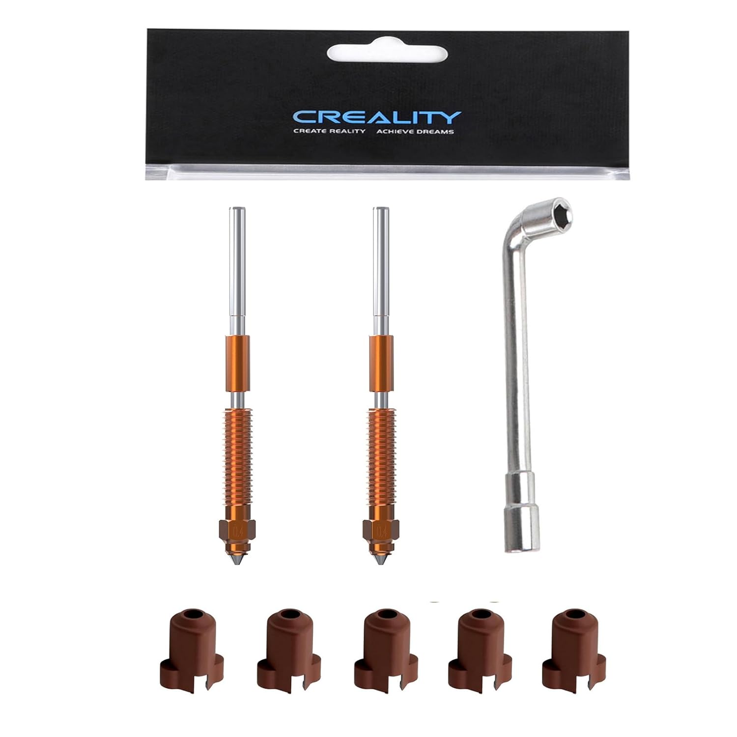 3D Printer Nozzle Brass - 1/3/5PCS Bocal Creality K1C, para K1C,