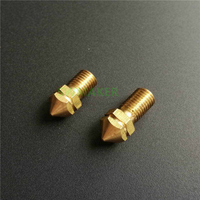 3D Printer Nozzle Brass - 4 peças impressora 3d um3 substituir