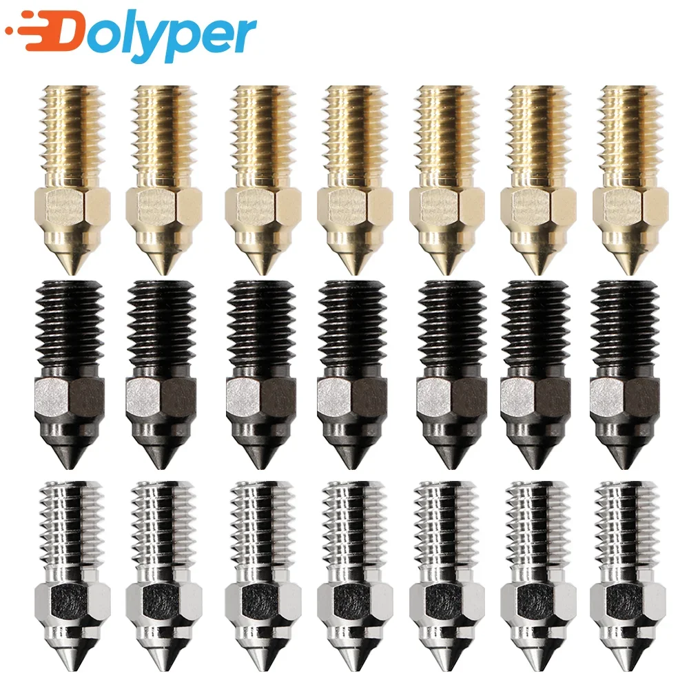 3D Printer Nozzle Brass - 5/10 peças Bicos Elegoo Neptune 4