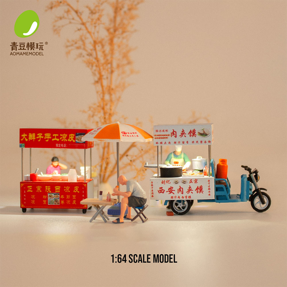 3D Printing Food - Kit de Modelo 1/64 para Mercado