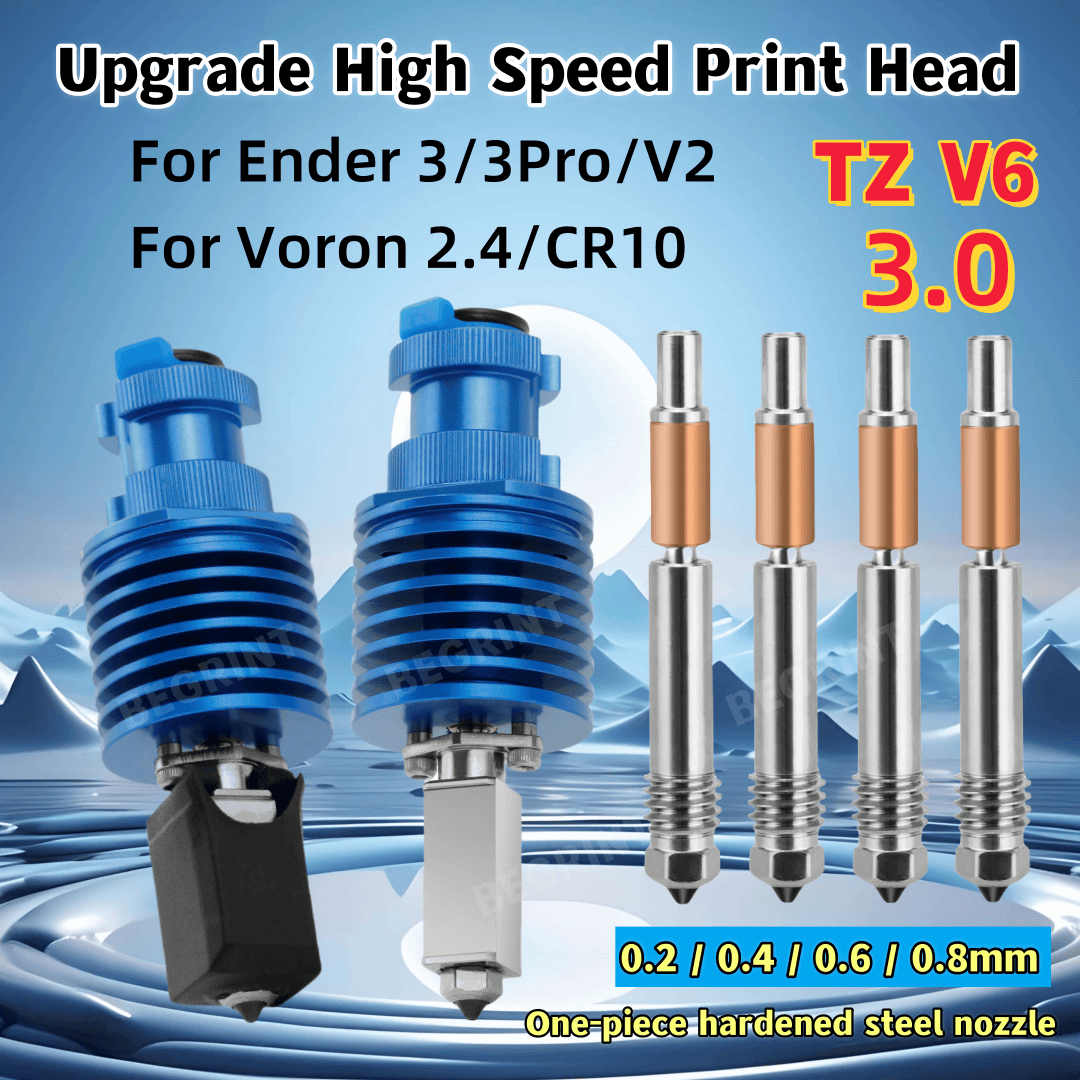 3D Printer Nozzle Brass - Hotend atualização tz v6 3.0 hot