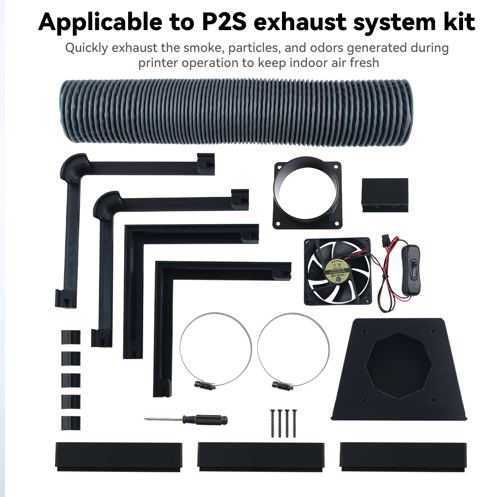 3D Printing Kit - Kit de Ventilador Externo para Bambu