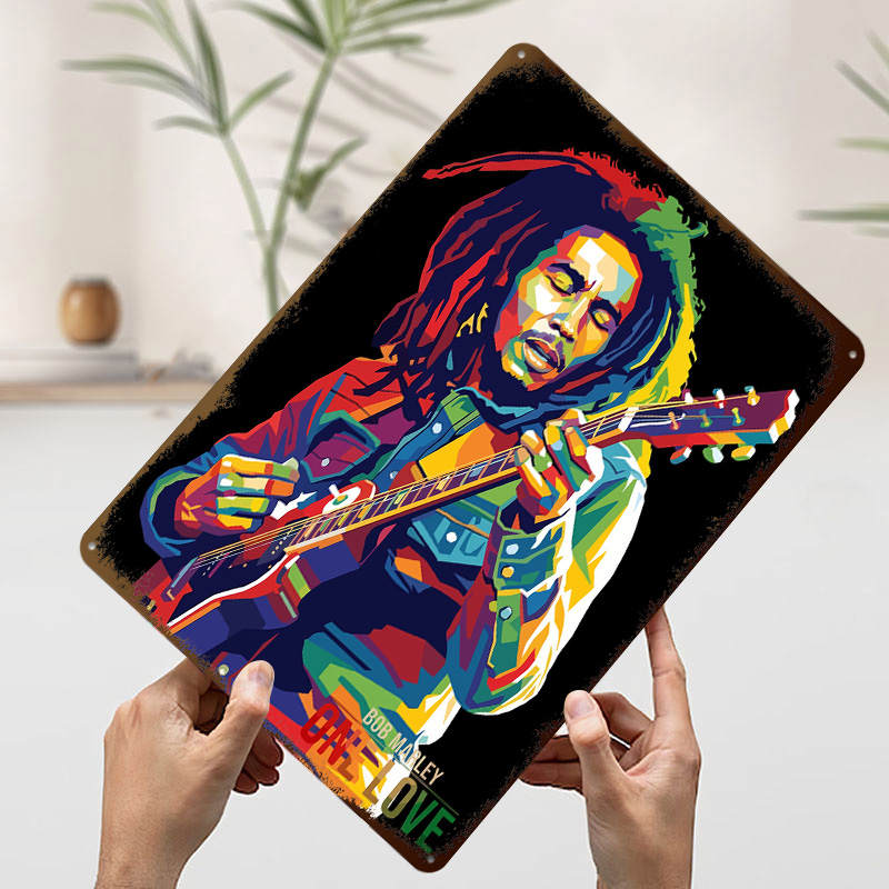 Placa de Metal Vintage Persona - 3D Printing Guitar avaliação e preço