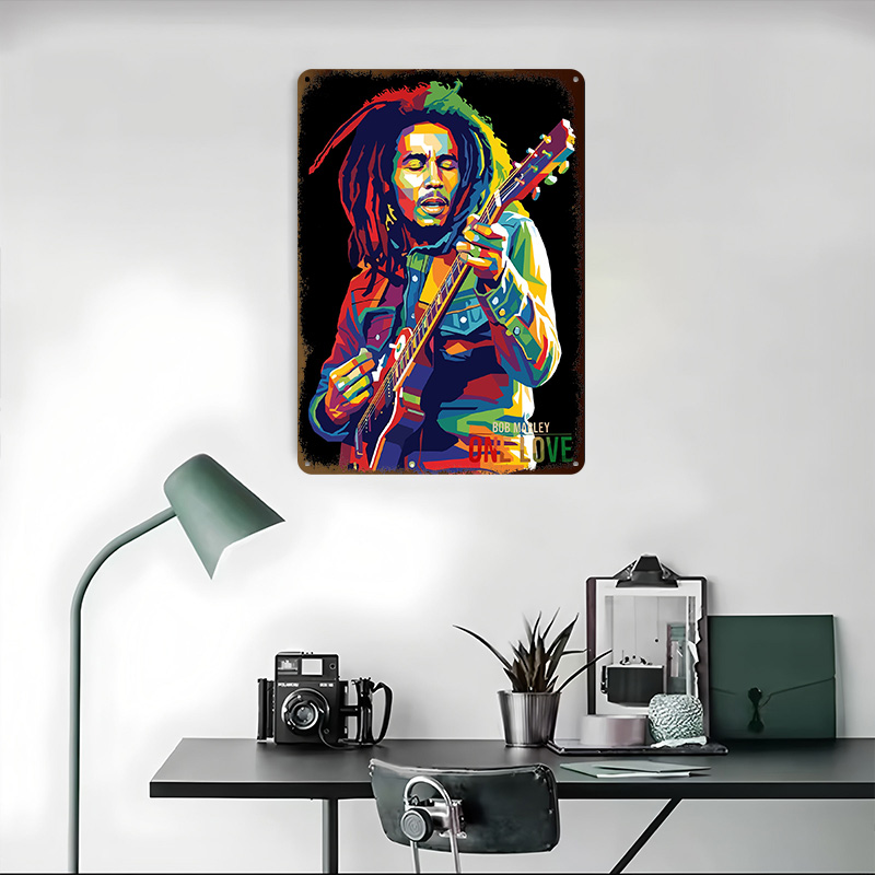 Placa de Metal Vintage Persona - 3D Printing Guitar avaliação e preço