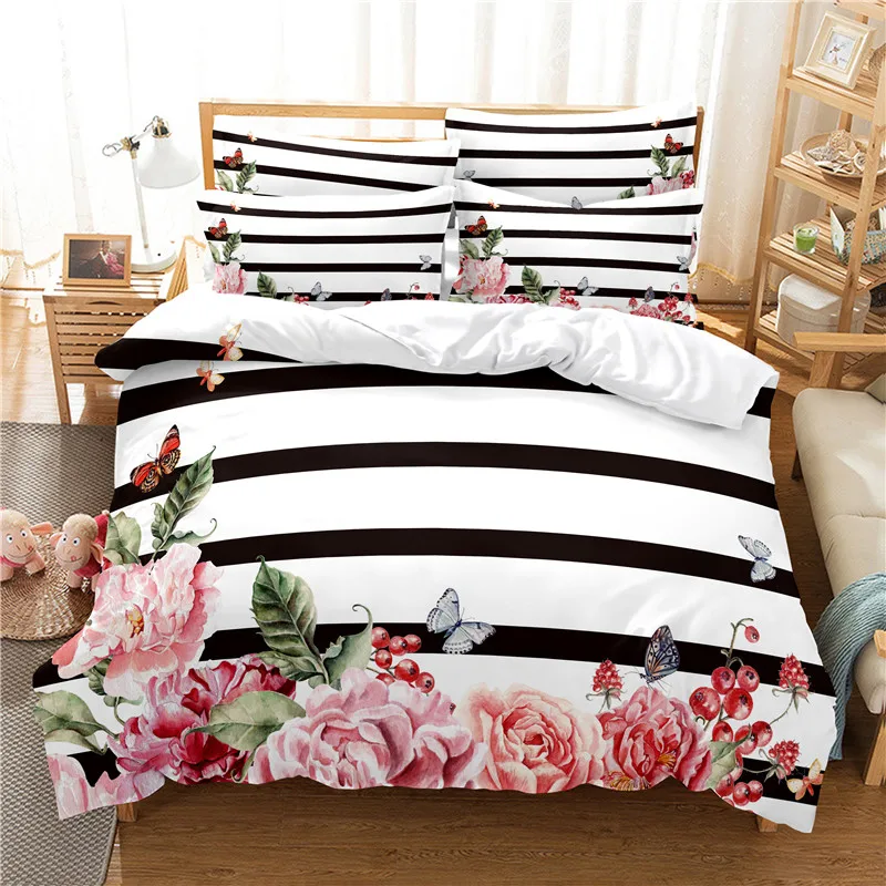 Conjunto de cama flores conjun - 3D Printing Drawing avaliação e preço