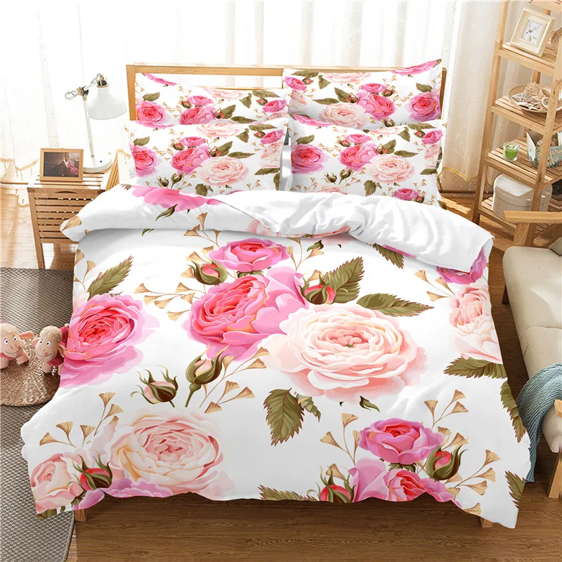 Conjunto de cama flores conjun - 3D Printing Drawing avaliação e preço