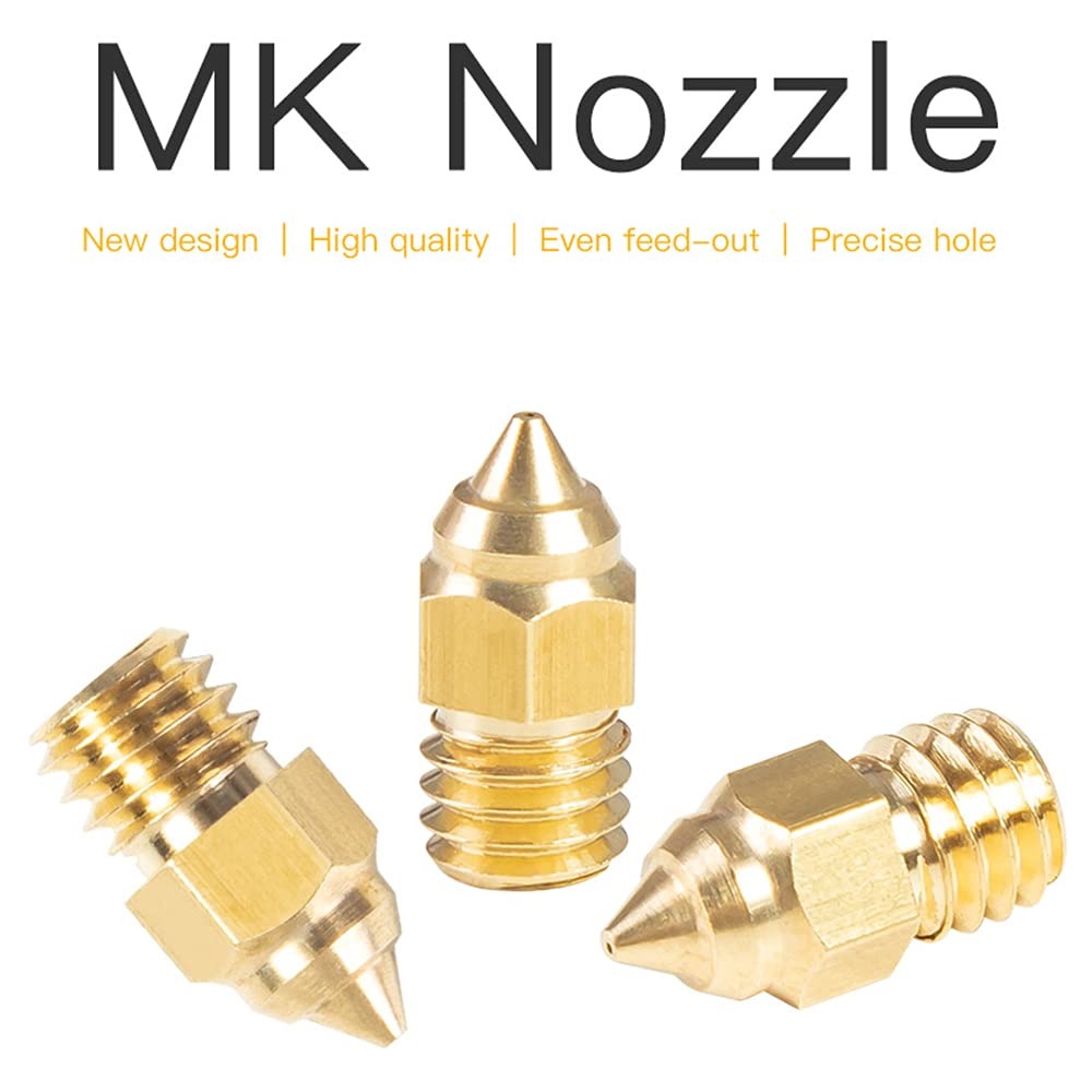 Creality 5pcs Ender 3 S1/Ender - 3D Printer Nozzle Brass avaliação e preço