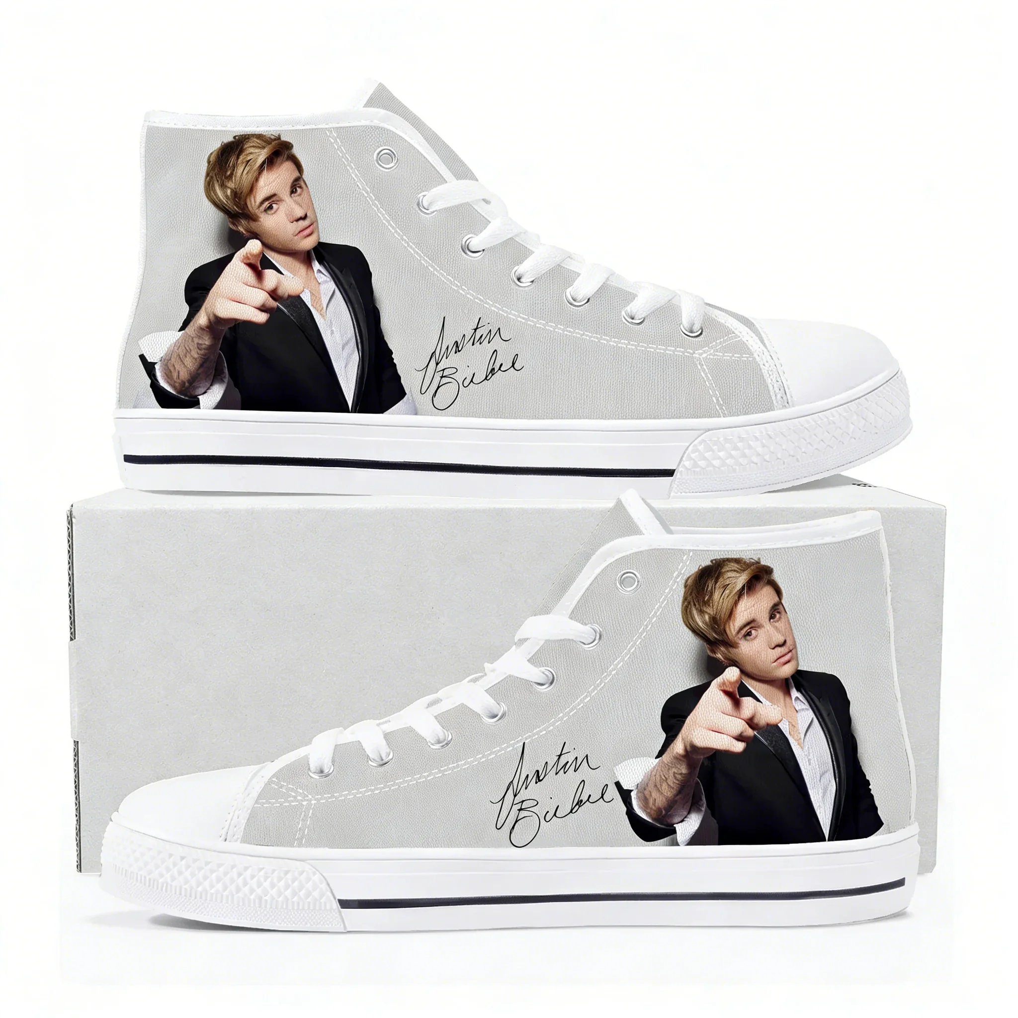 Tênis de cano alto Justin Bieb - 3D Printing Quality avaliação e preço