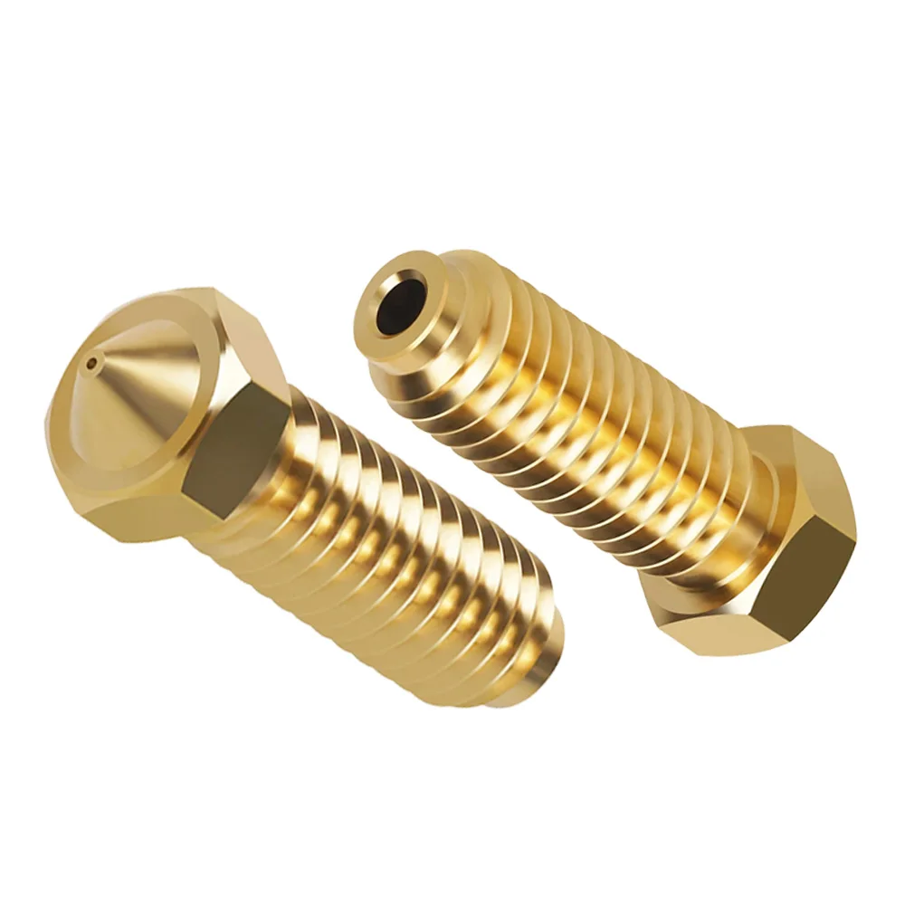 1~10 Peças Bico de Latão para  - 3D Printer Nozzle Brass avaliação e preço