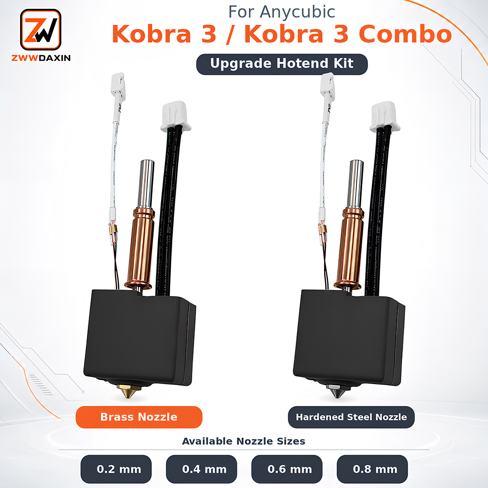 Kit de atualização para anycub - 3D Printer Nozzle Brass avaliação e preço