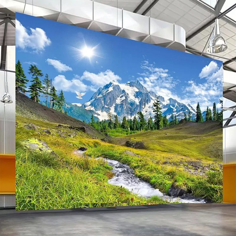 Papel de parede com estampa de - 3D Printing Foto avaliação e preço