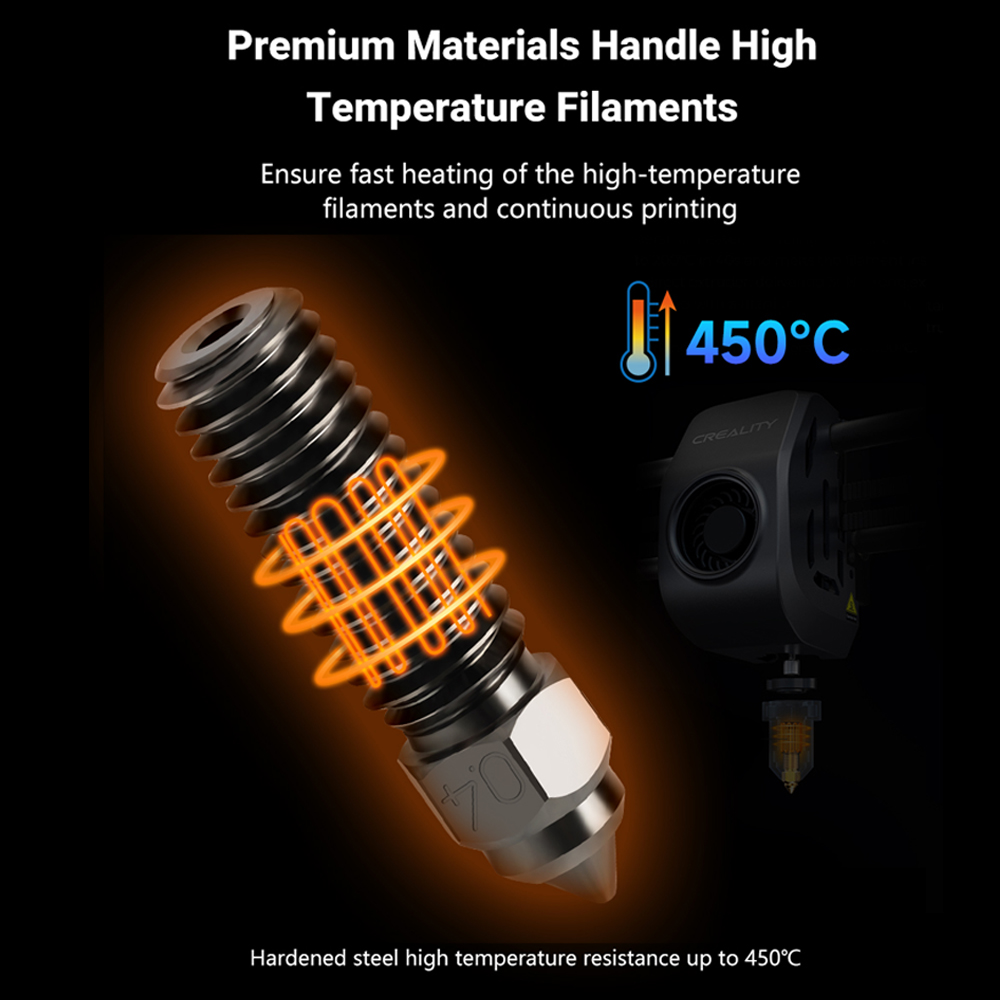 Bico para Creality K1 Max Ende - 3D Printer Nozzle Brass avaliação e preço