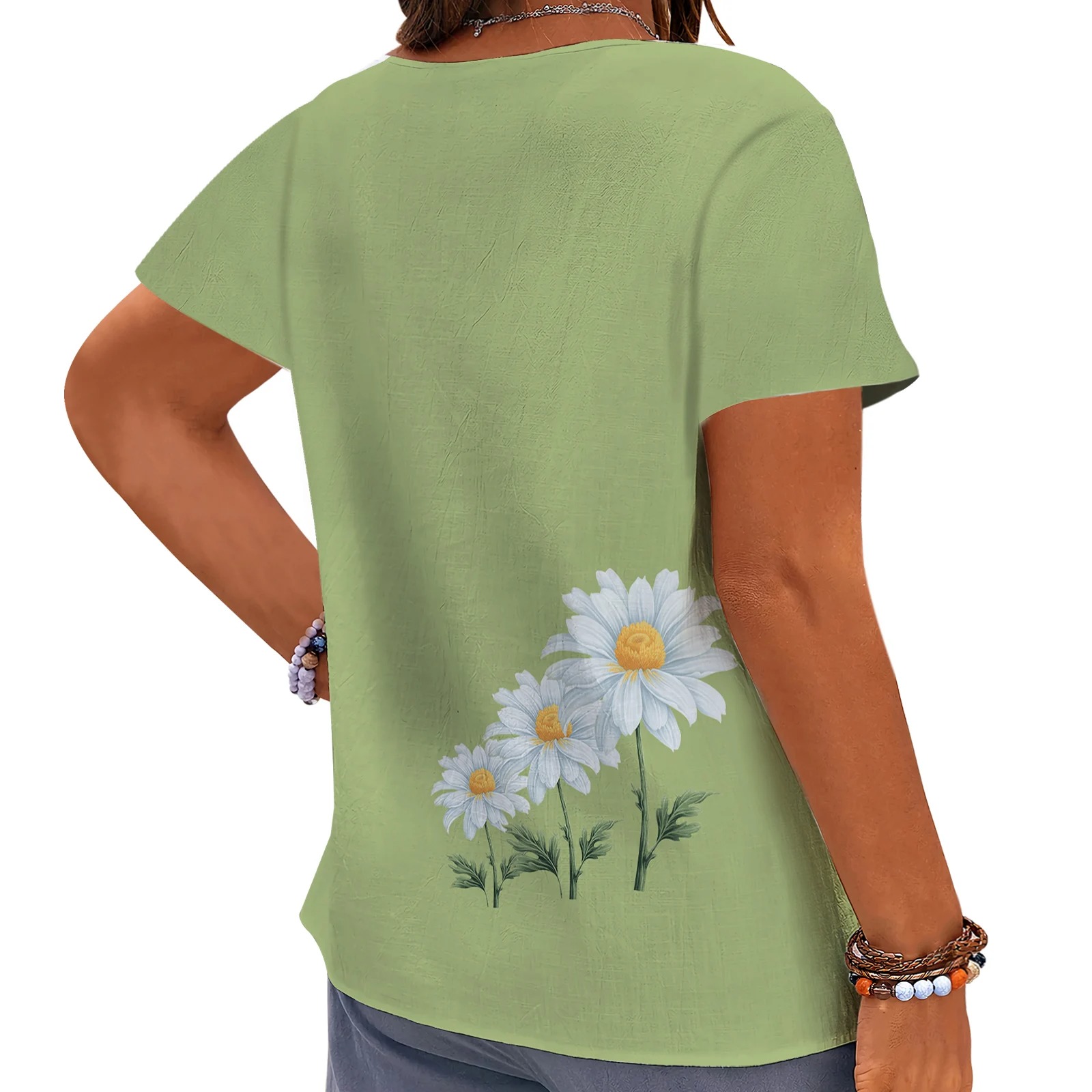 Camisetas femininas CLOOCL Dai - 3D Printing Drawing avaliação e preço