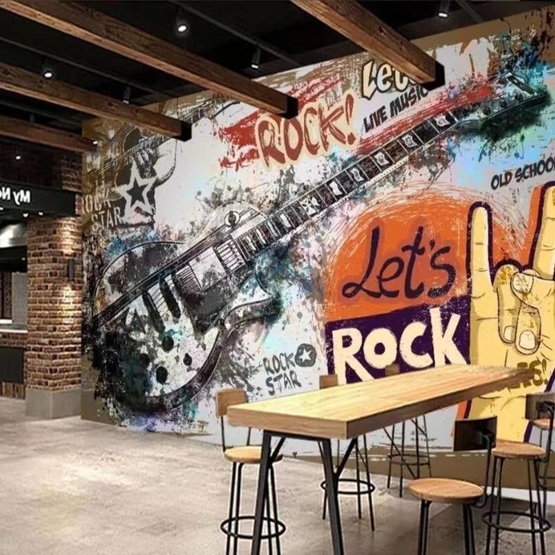 Murais personalizados, graffit - 3D Printing Guitar avaliação e preço