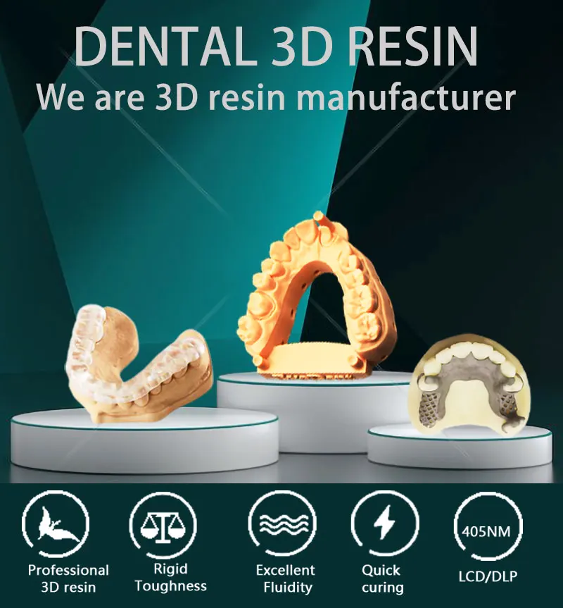 500g/1000g Laboratório Resinas - 3D Printing Uv Resin avaliação e preço