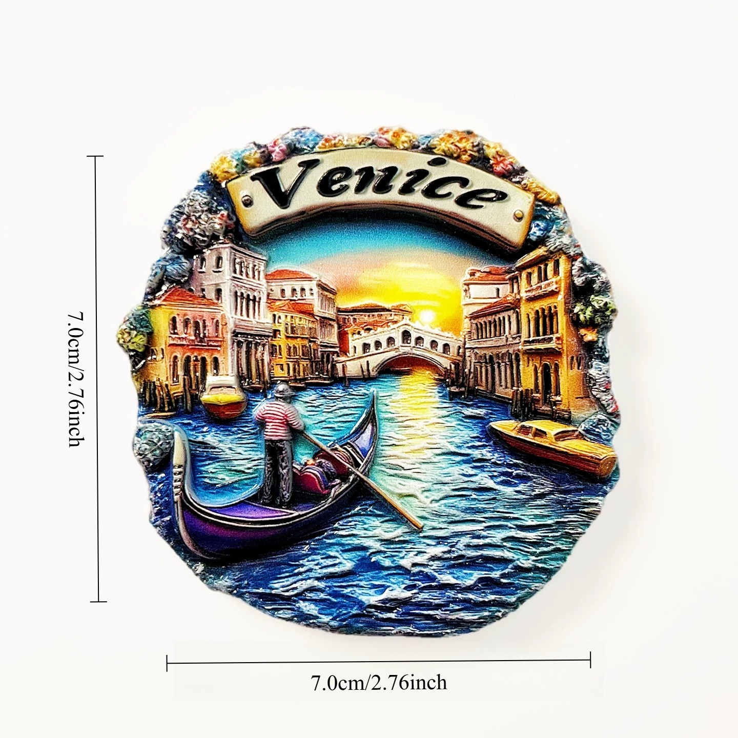 Imãs de Geladeira 3D de Veneza - 3D Printing Uv Resin avaliação e preço