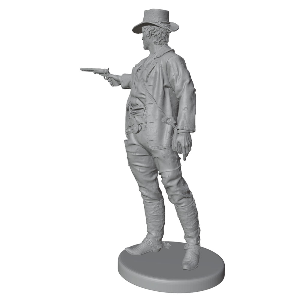 Figura de Cowboy do Oeste Red  - 3D Printing Drawing avaliação e preço