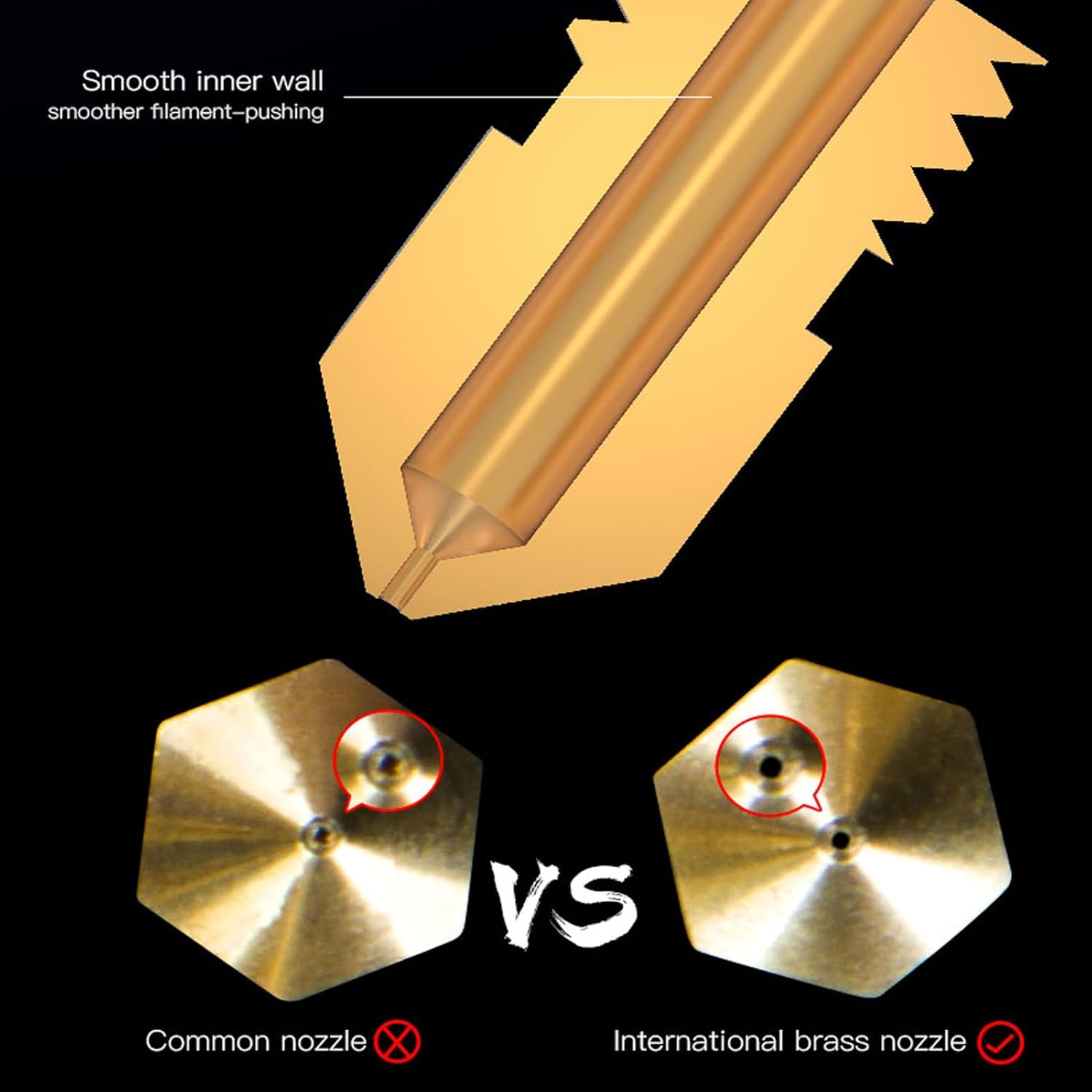Bicos Oficiais Creality Ender  - 3D Printer Nozzle Brass avaliação e preço