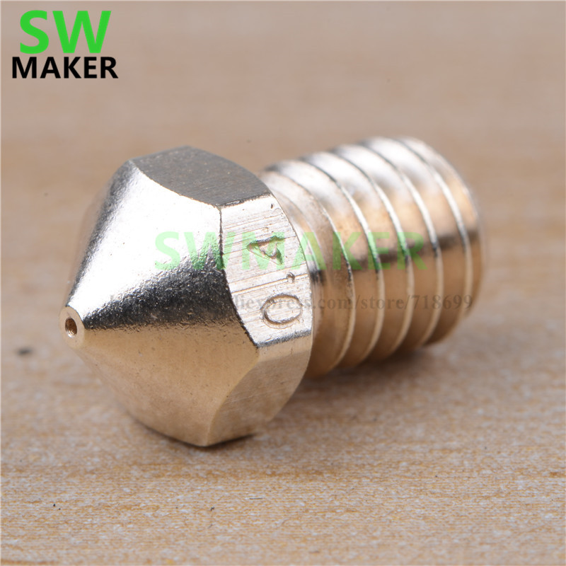 1 peça ultimaker2 um2 + bico d - 3D Printer Nozzle Brass avaliação e preço