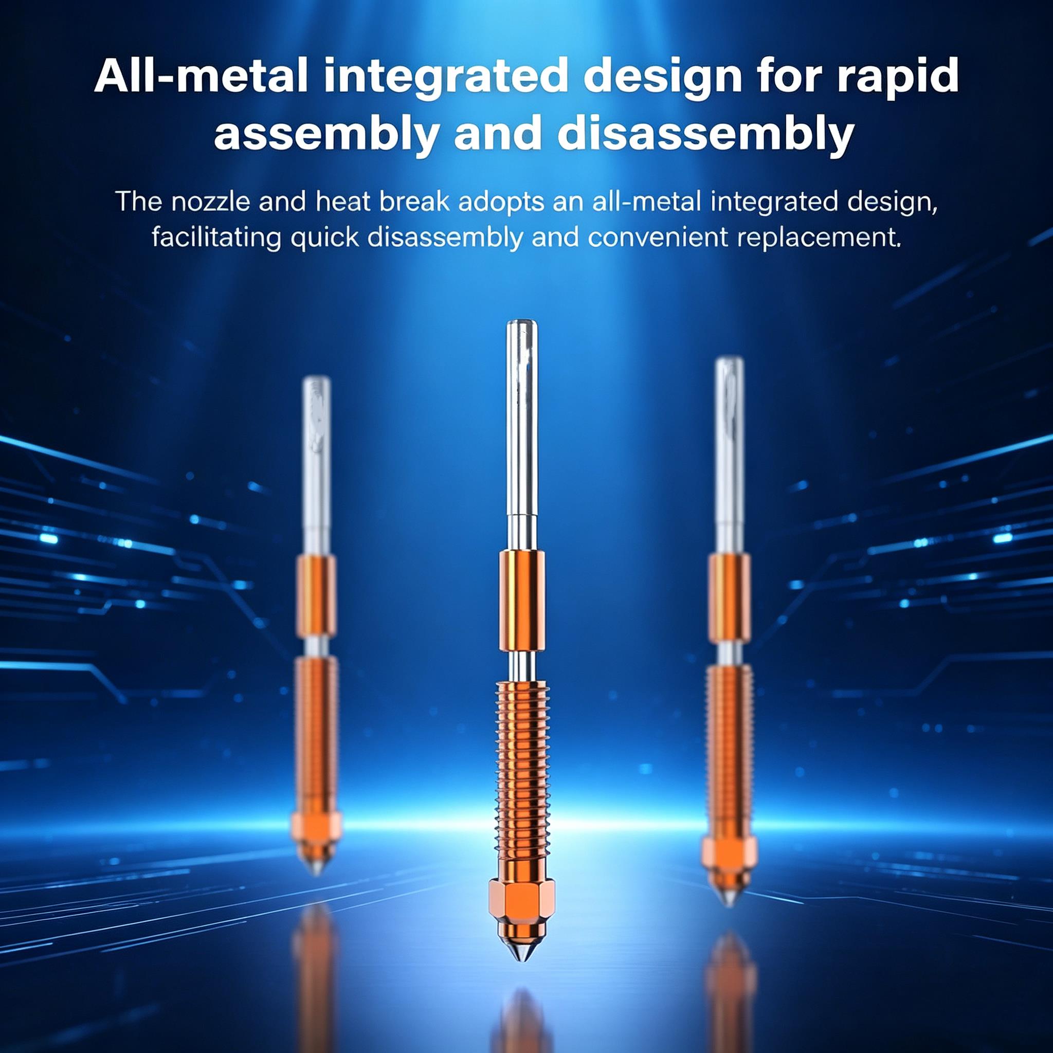Bico para Creality K1C K1 Max  - 3D Printer Nozzle Brass avaliação e preço