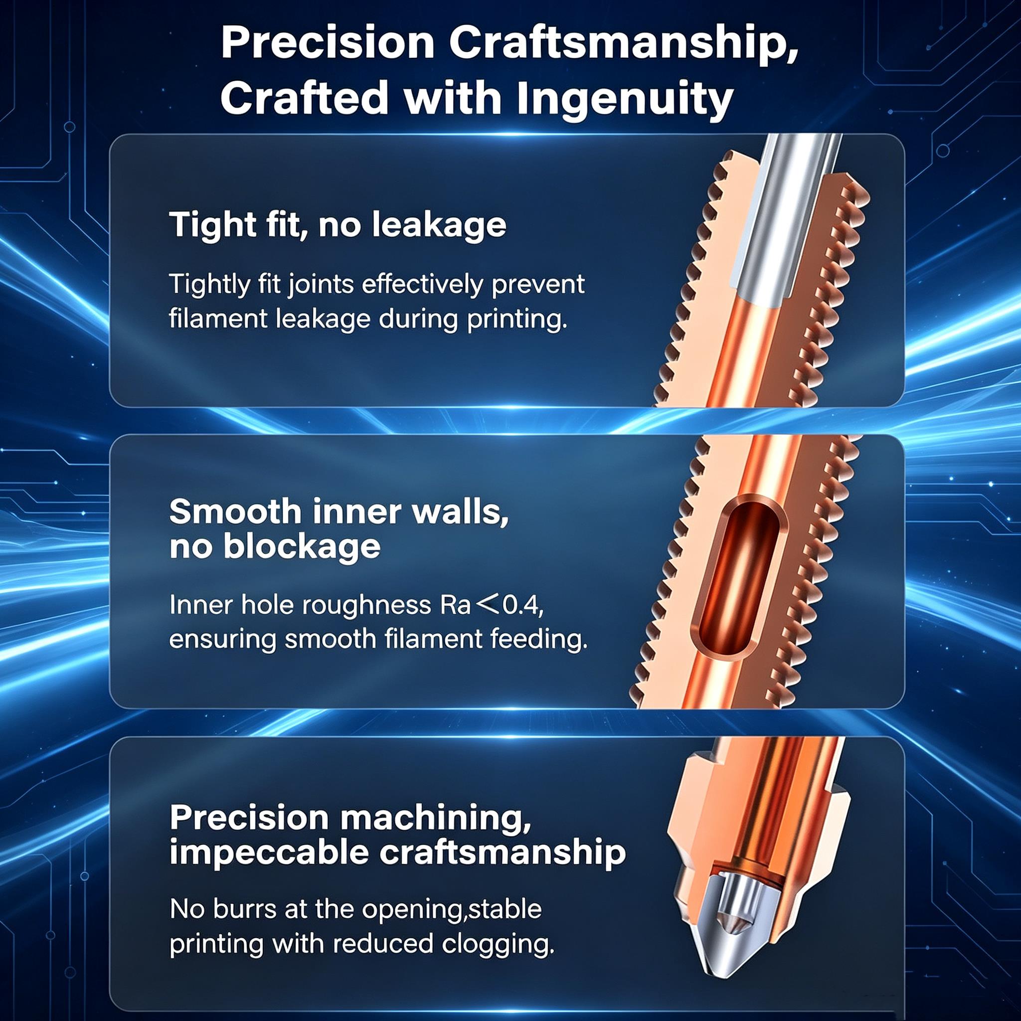 Bico para Creality K1C K1 Max  - 3D Printer Nozzle Brass avaliação e preço