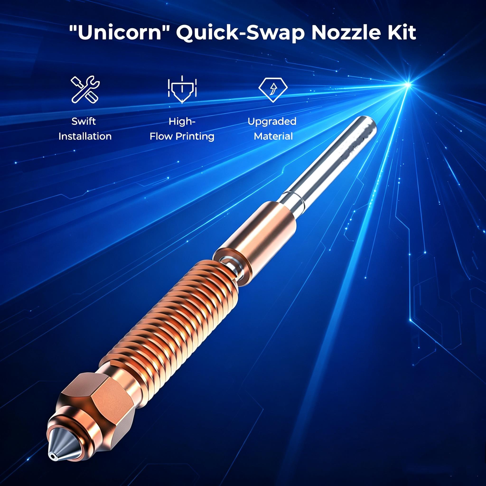 Bico para Creality K1C K1 Max  - 3D Printer Nozzle Brass avaliação e preço