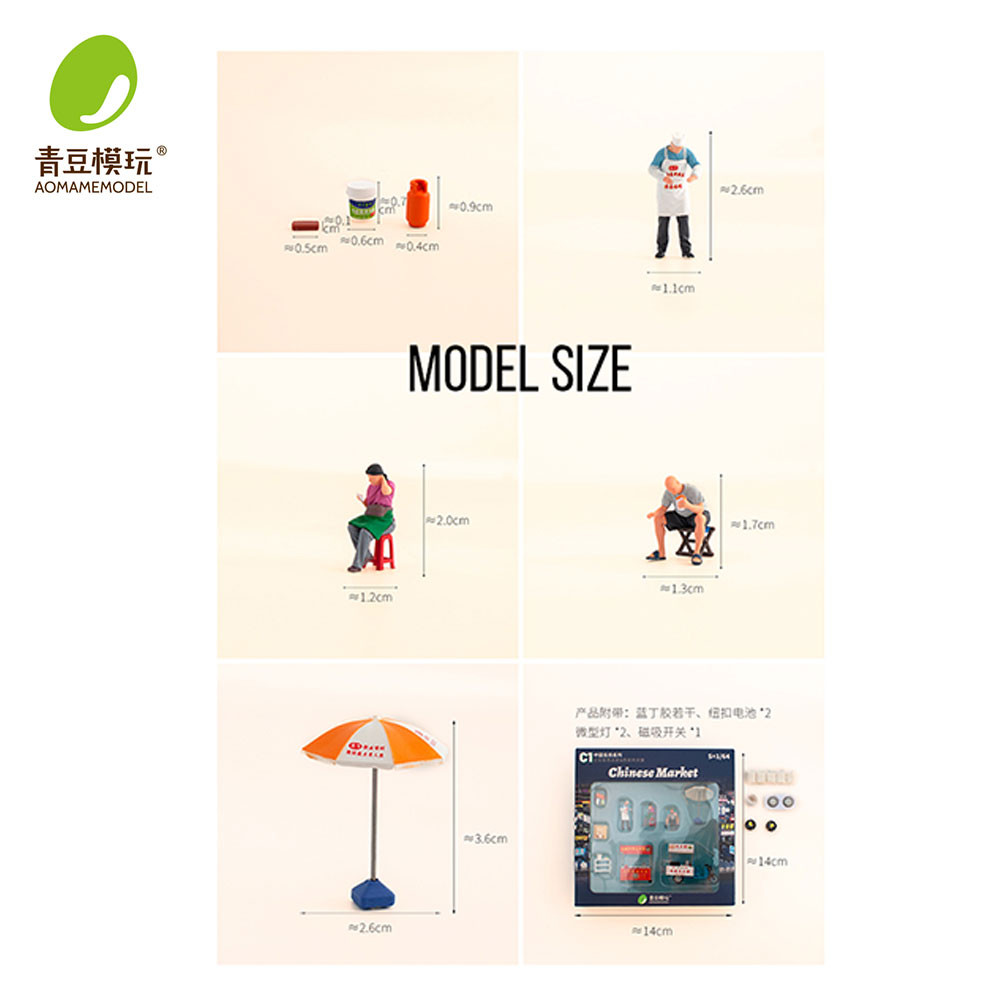 Kit de Modelo 1/64 para Mercad - 3D Printing Food avaliação e preço