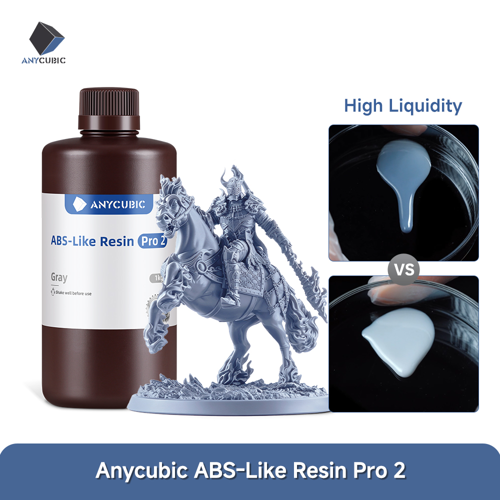 Novo 2 peças/lote ANYCUBIC ABS - 3D Printing Uv Resin avaliação e preço
