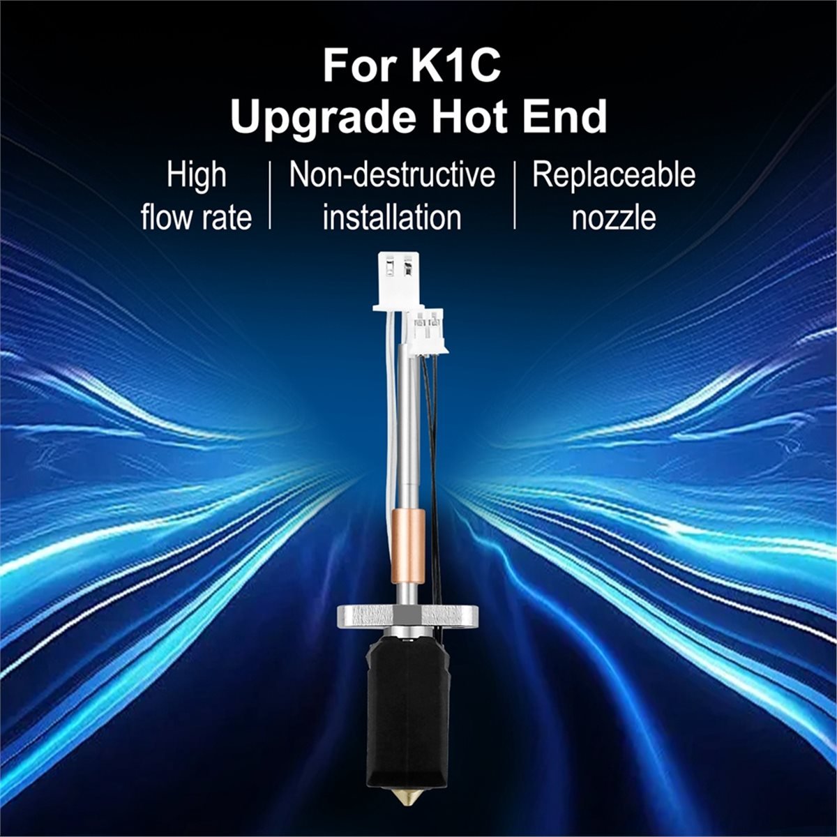 Atualizar kit hotend para k1c  - 3D Printer Nozzle Brass avaliação e preço