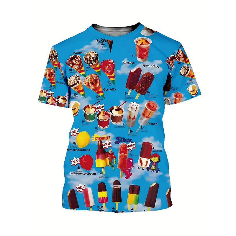 Camiseta Masculina Estampada e - 3D Printing Food avaliação e preço