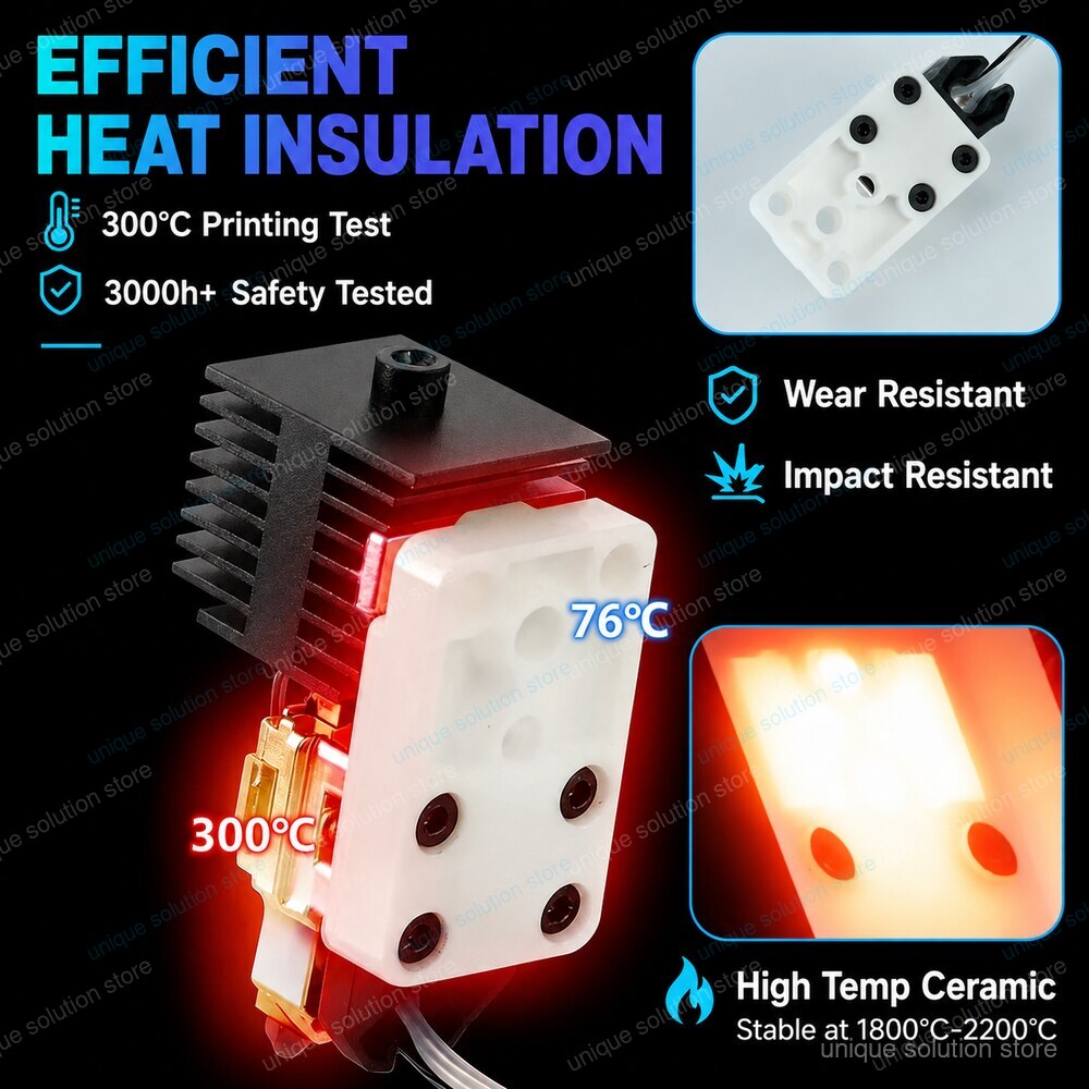 Kit de Montagem do Hotend Dire - 3D Printing Zirconia avaliação e preço