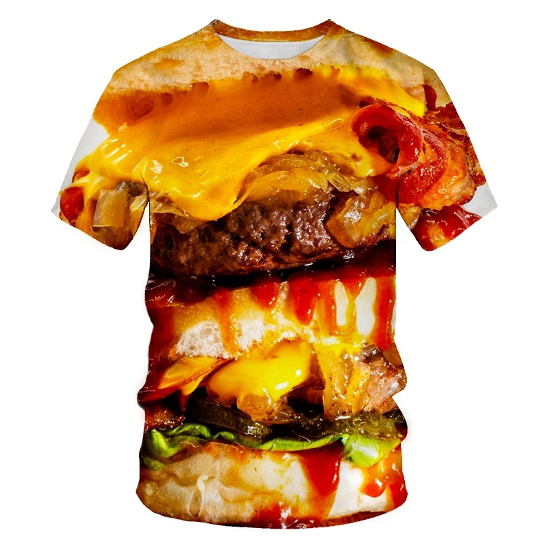 Camisetas Criativas com Estamp - 3D Printing Food avaliação e preço