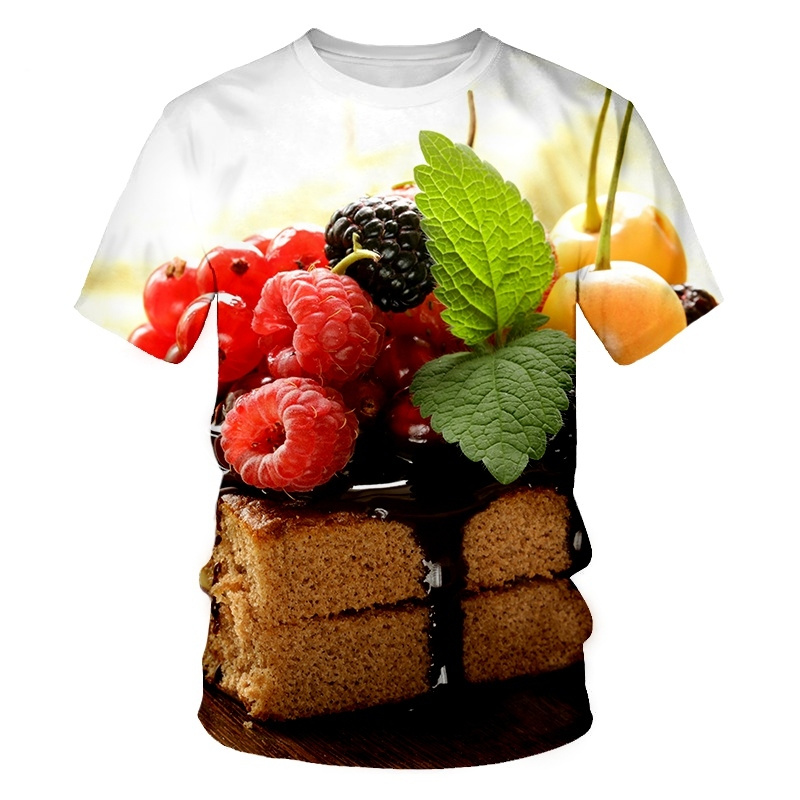 Camisetas Criativas com Estamp - 3D Printing Food avaliação e preço