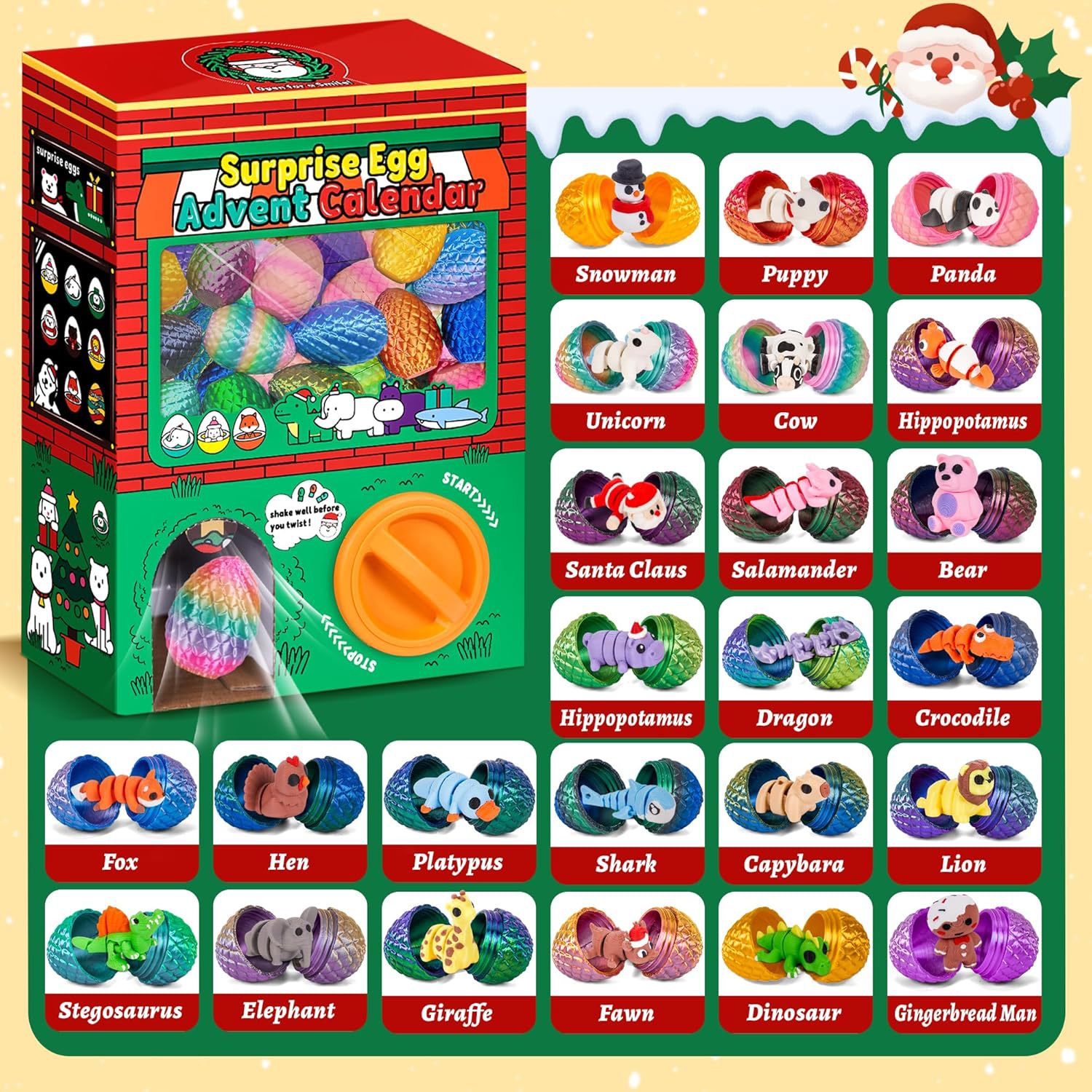 24 peças de Brinquedos Sensori - 3D Printing Fidget Toys avaliação e preço