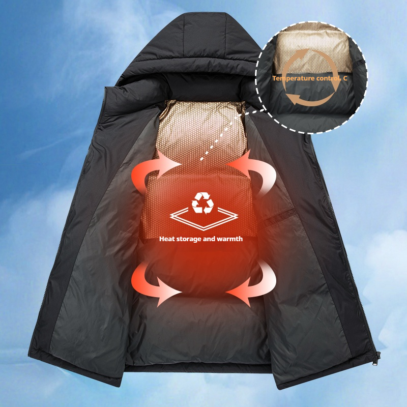 Inverno masculino quente pato  - 3D Printing Quality avaliação e preço